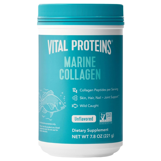 Vital Proteins Marine Collagen - Wild Caught, Unflavored - 221g (Skin, Hair & Joint Support)