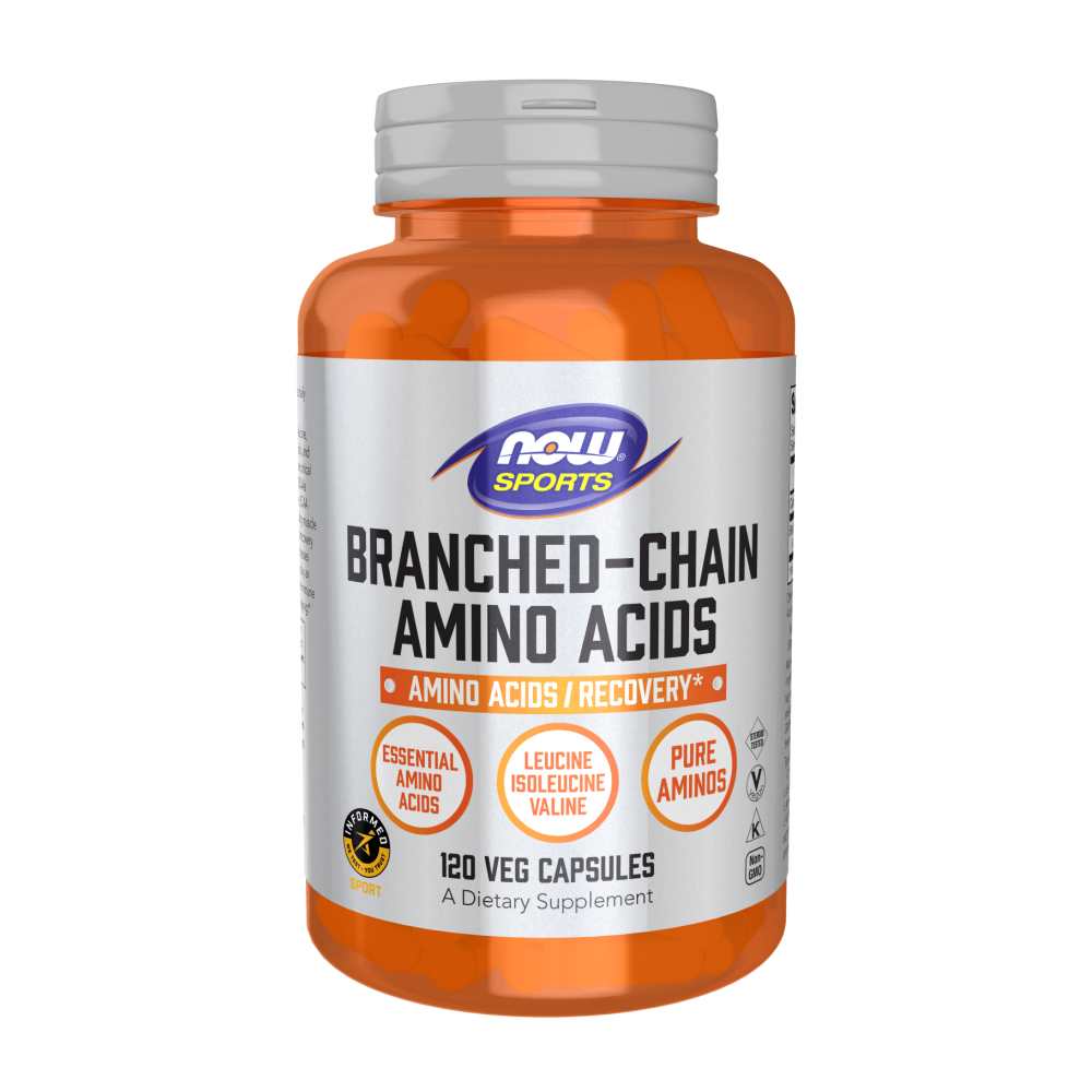 Now Sports Branched Chain Amino Acids Veg Capsules 120
