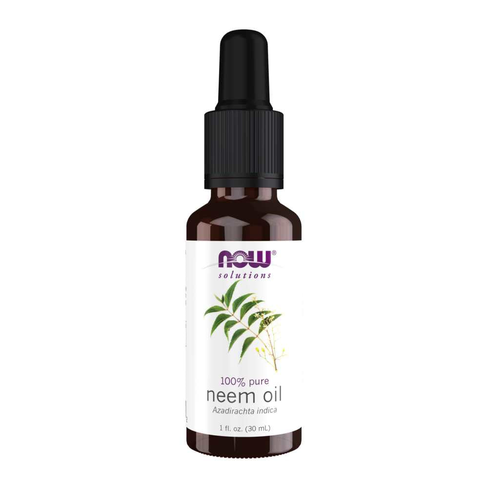 Now Foods Neem Oil – 100% Pure & Cold-Pressed – Clarifying Skin & Scalp Oil – 30 M L