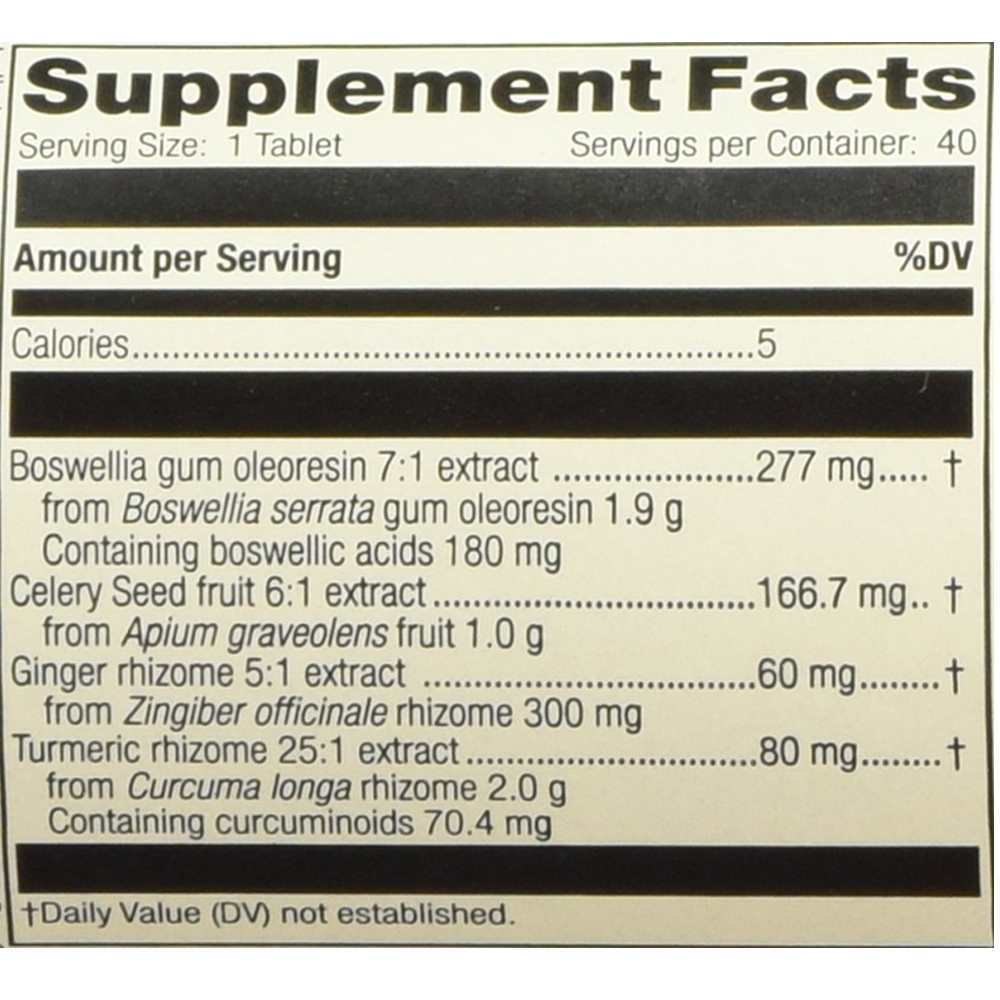 Medi Herb Boswellia Complex | 40 Tablets | Inflammation & Joint Health