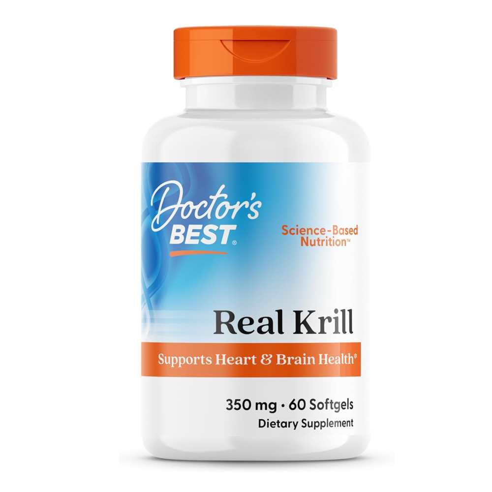 Doctor's Best Real Krill 350mg Softgels 60 Count