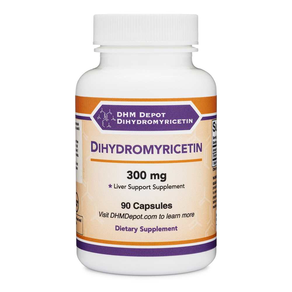 Dhm Depot Dihydromyricetin 300mg – 90 Capsules