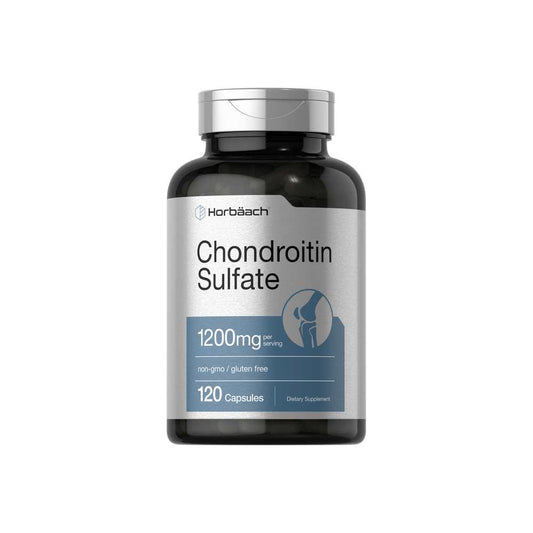 Horbäach Chondroitin Sulfate 1200mg per Serving | 120 Capsules