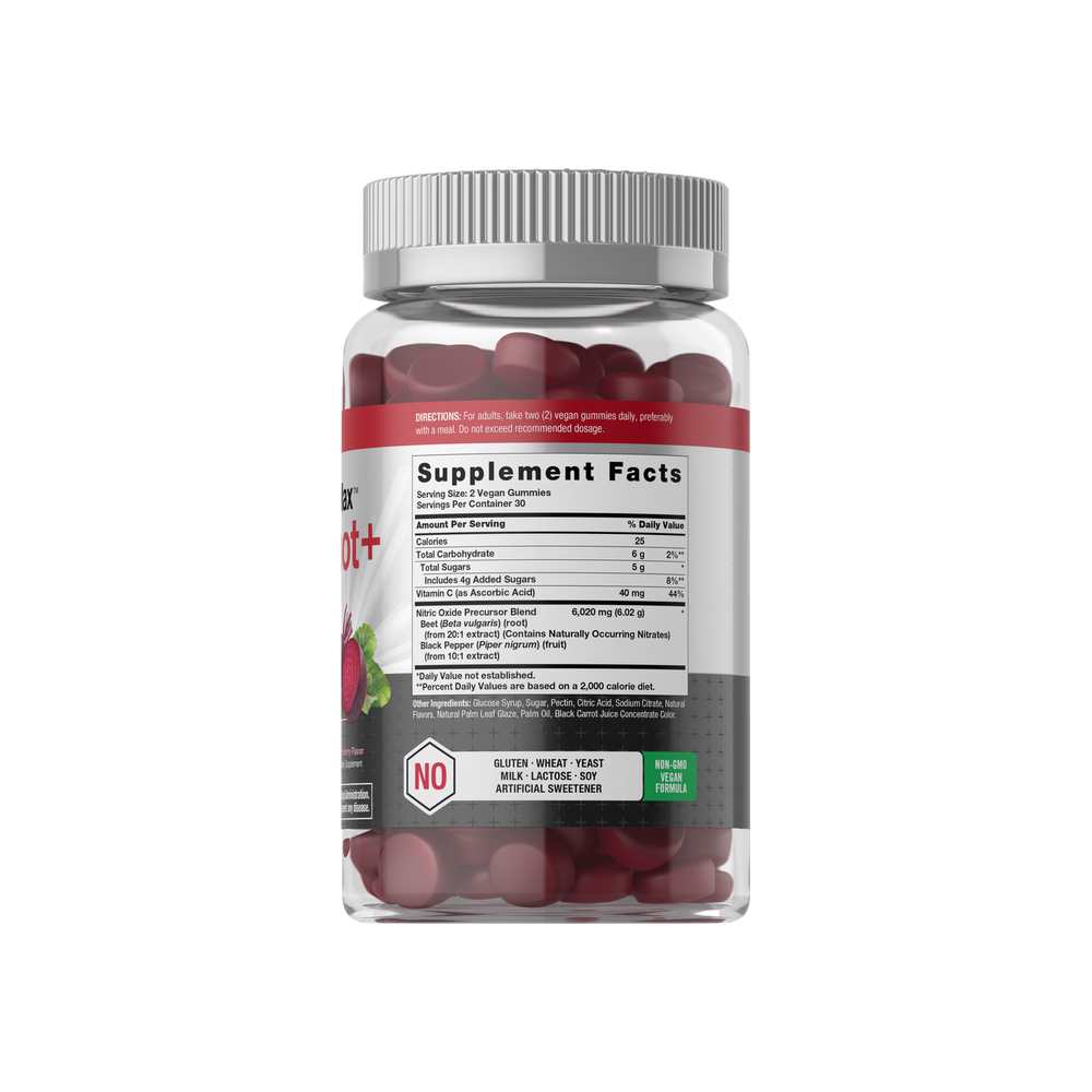 Horbäach Nitric Oxide with Beet Root | 60 Gummies