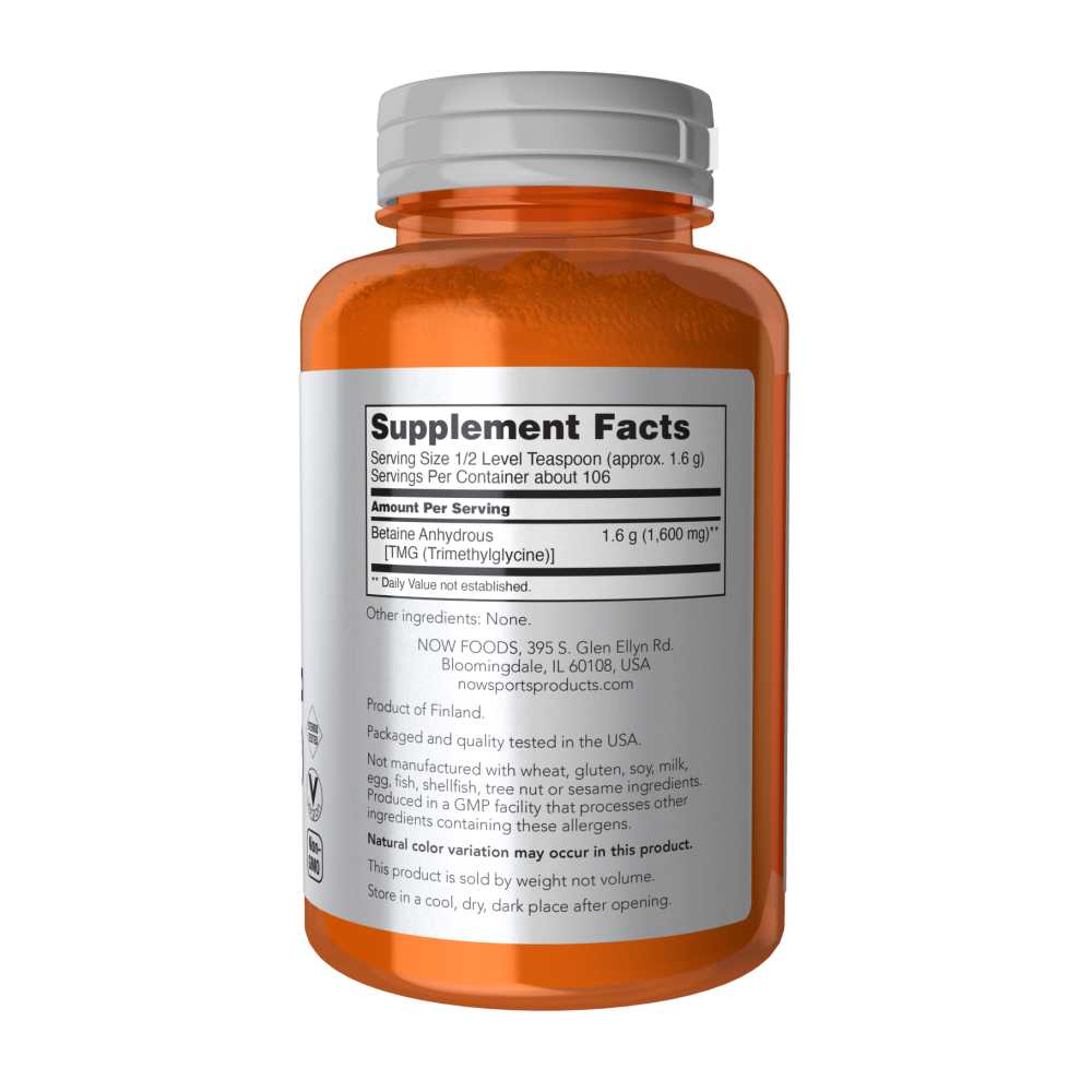 Now Sports Betaine Powder 170g