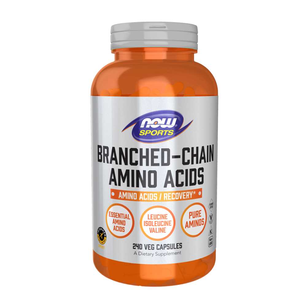 Now Sports Branched Chain Amino Acids Veg Capsules 120