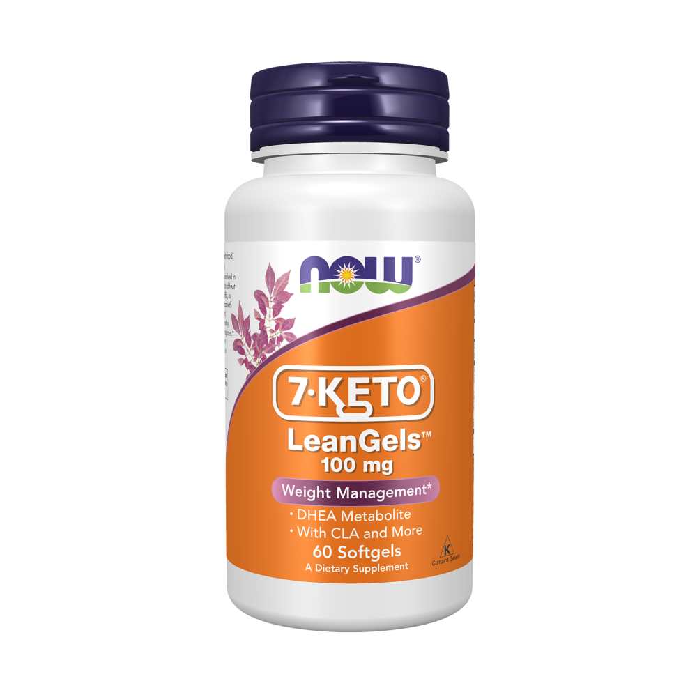 Now Foods 7-Keto Lean Gels™ 100 Mg – Dhea Metabolite with Cla for Weight Management – 60 Softgels