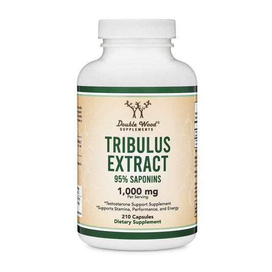 Double Wood Tribulus Extract 1000mg – 95% Saponins – 210 Capsules
