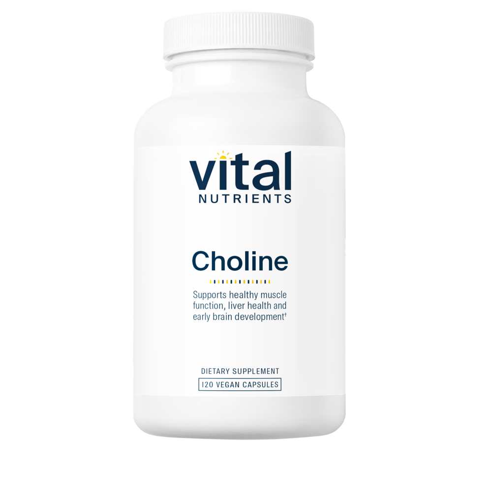 Vital Nutrients Choline 550mg 120 Caps
