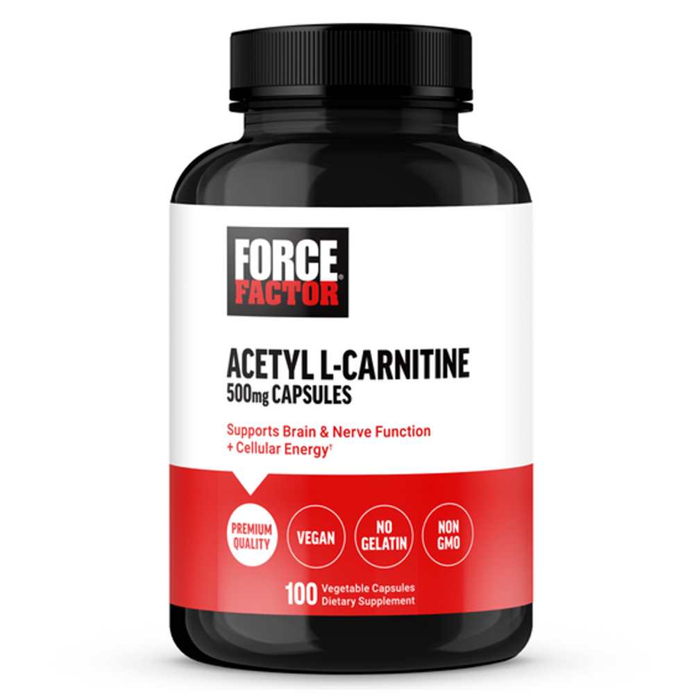 Force Factor Acetyl-L-Carnitine – 100 Capsules