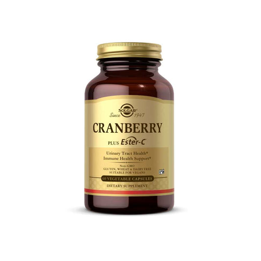 Solgar Cranberry Plus Ester-C® 60 Vegetable Capsules