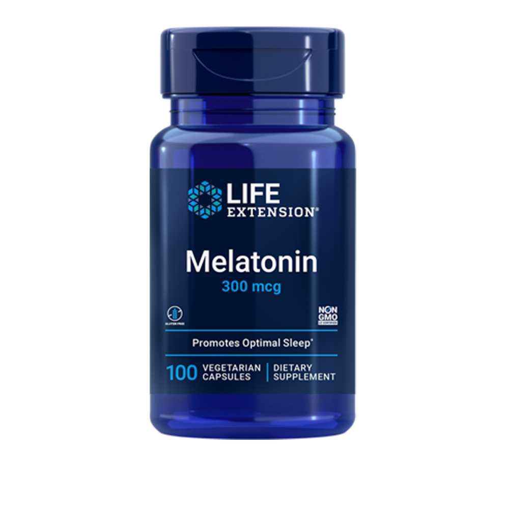 Life Extension Melatonin 300 Mcg, 100 Vegetarian Capsules