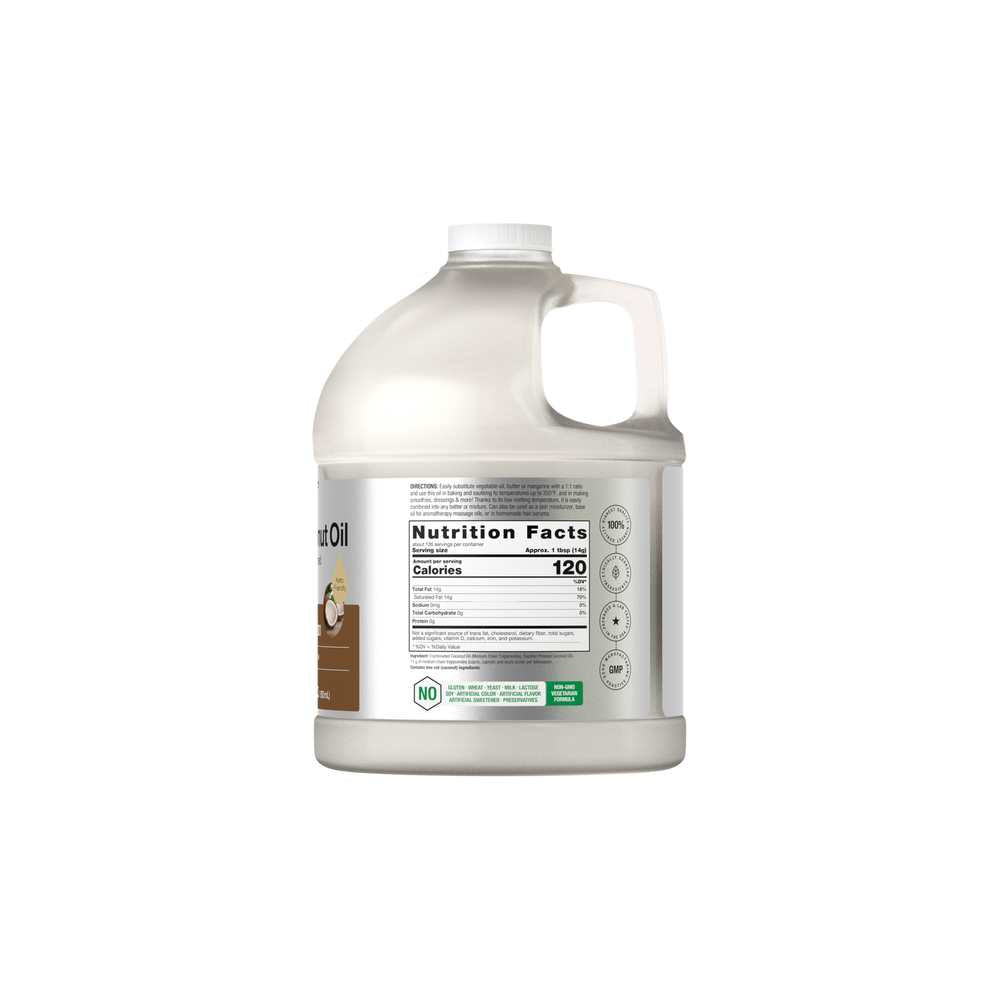 Horbäach Coconut Oil | 64 Oz Liquid