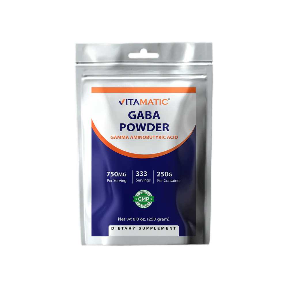 Vitamatic Gamma Aminobutyric Acid Powder 750mg 250g