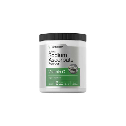 Horbäach Vitamin C Sodium Ascorbate | 16oz Powder