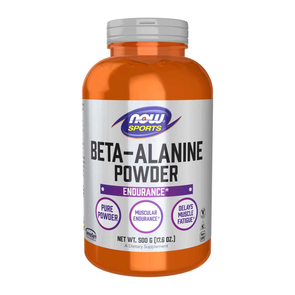 Now Sports Beta‑Alanine Powder – Pure 100% Formula – 500g