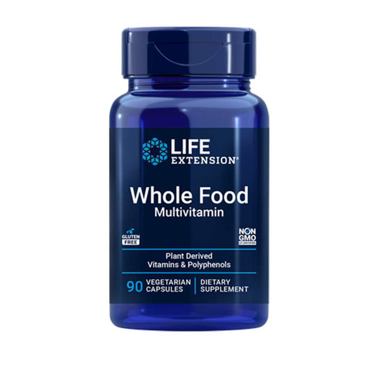 Life Extension Whole Food Multivitamin 90 Vegetarian Capsules