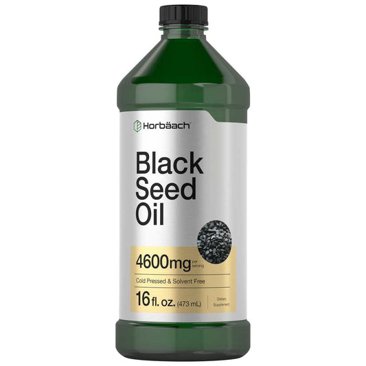 Horbäach Black Seed Oil 4600mg per Serving | 16oz Liquid