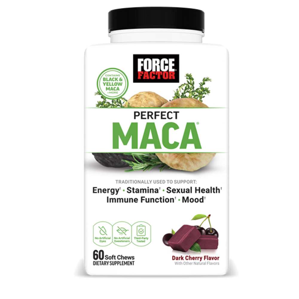 Force Factor Perfect Maca – 60 Soft Chews