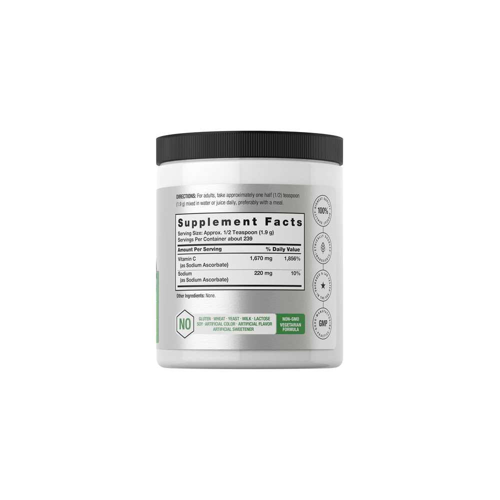 Horbäach Vitamin C Sodium Ascorbate | 16oz Powder