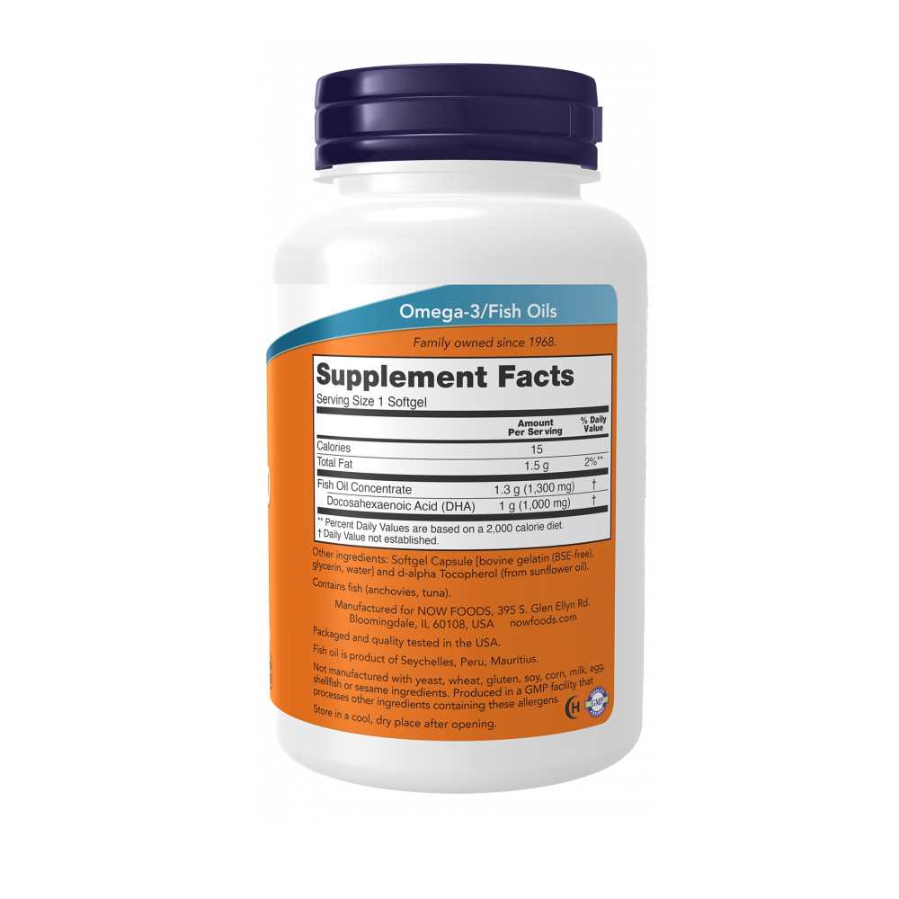 Now Foods Dha-1000 Fish Oil – 90 Softgels