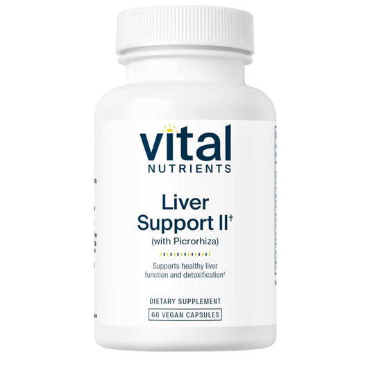 Vital Nutrients Liver Support Ii (with Picrorhiza) 60 Caps
