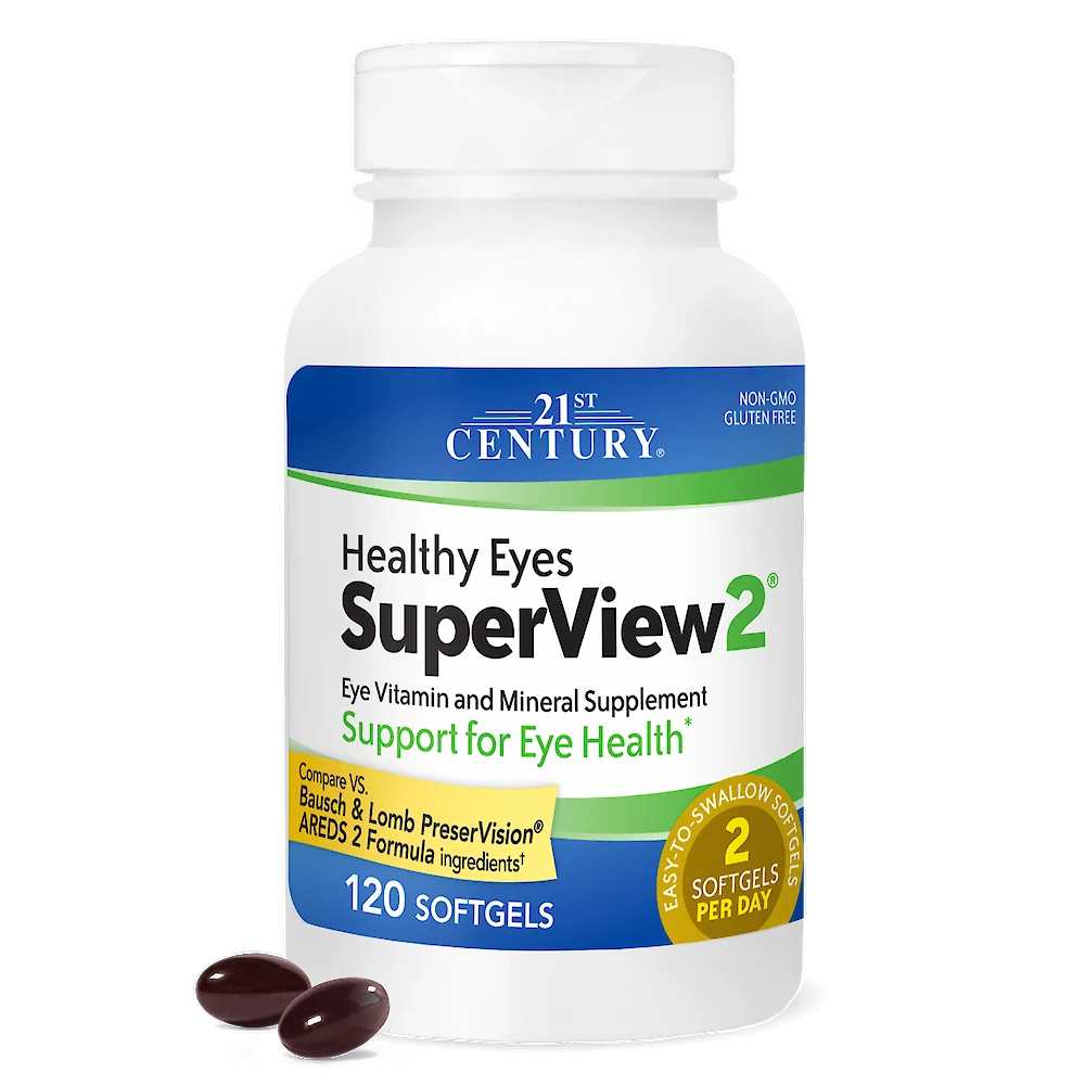 21st Century Healthy Eyes Super View2® 120 Softgels