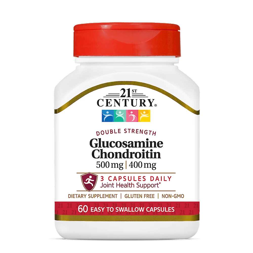 21st Century Glucosamine Chondroitin - Double Strength 210 Easy to Swallow Capsules