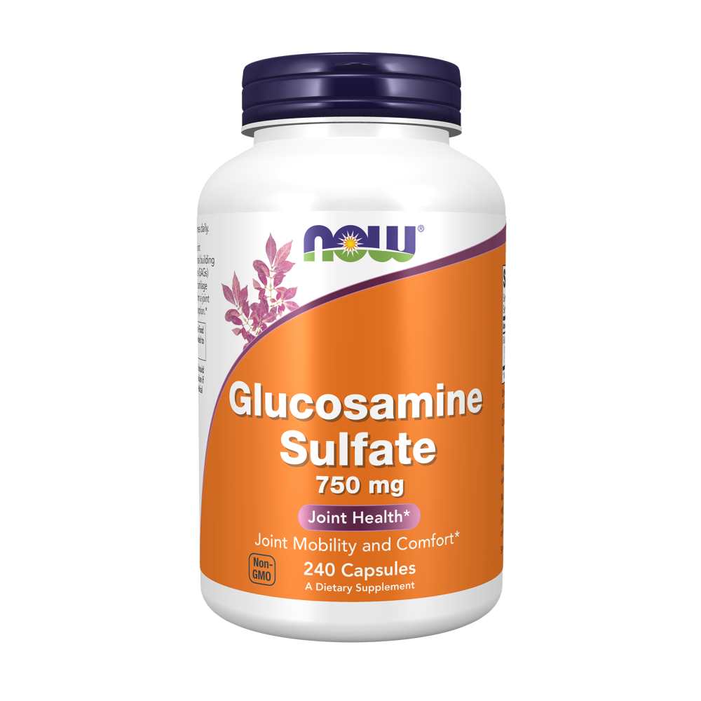 Now Foods Glucosamine Sulfate 750 Mg – Joint Health Support – 120 Capsules