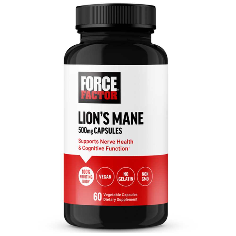 Force Factor Lion’s Mane – 60 Capsules