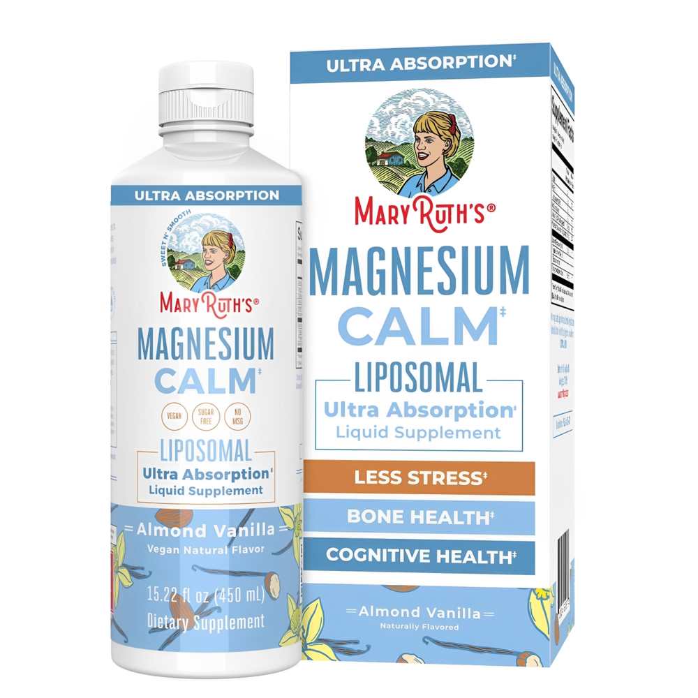 Mary Ruth's Magnesium Calm Liposomal – Ultra Absorption Liquid Supplement 450ml