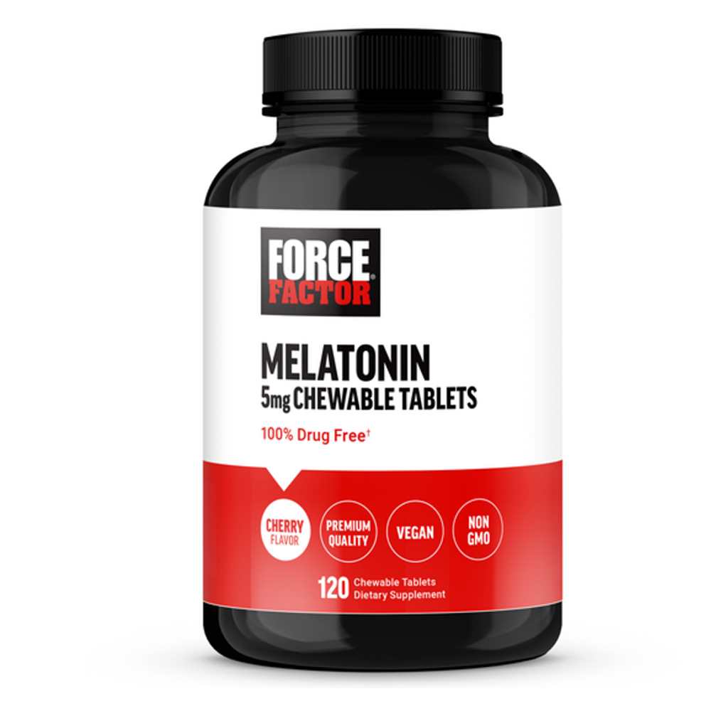 Force Factor Chewable Melatonin – 120 Tablets
