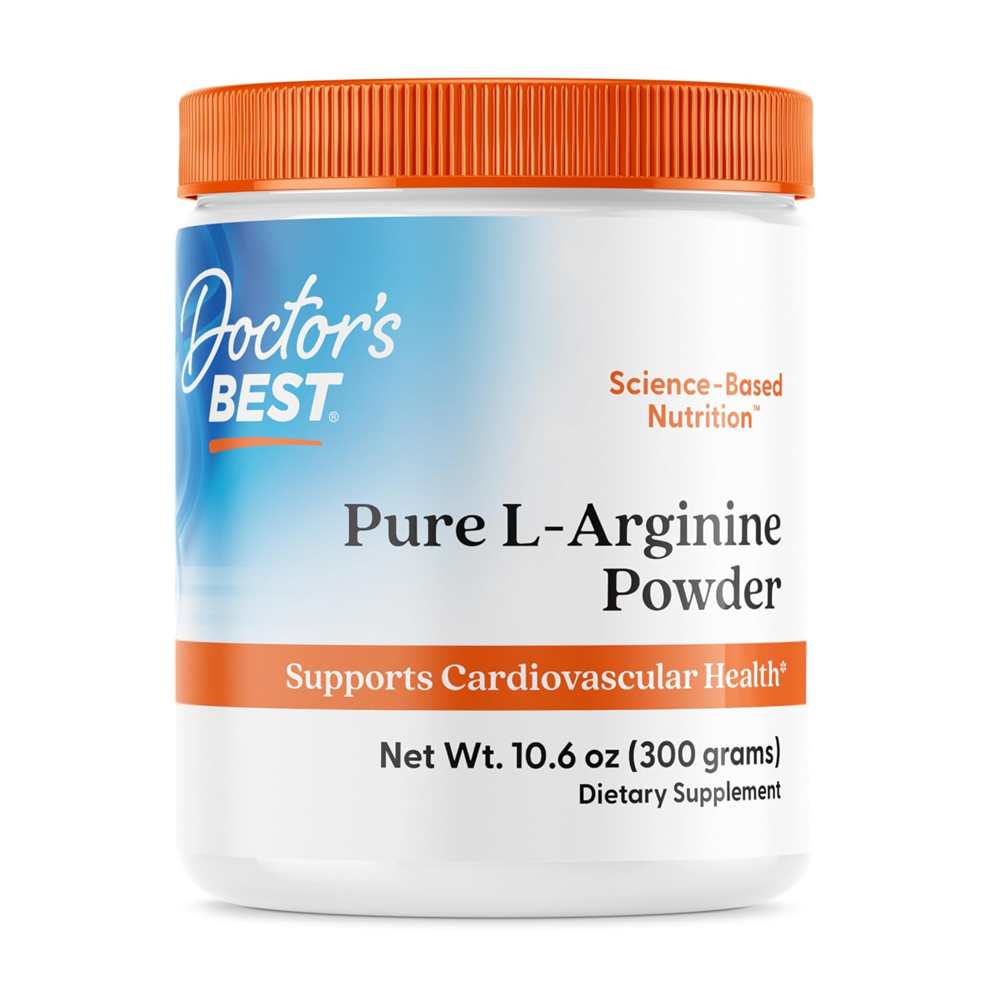 Doctor’s Best Premium Pure L-Arginine Powder 300g