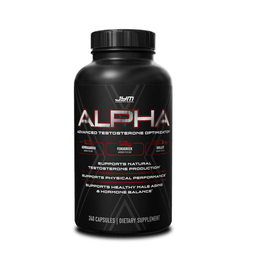 JYM Alpha Advanced Testosterone Optimization –  240 Capsules