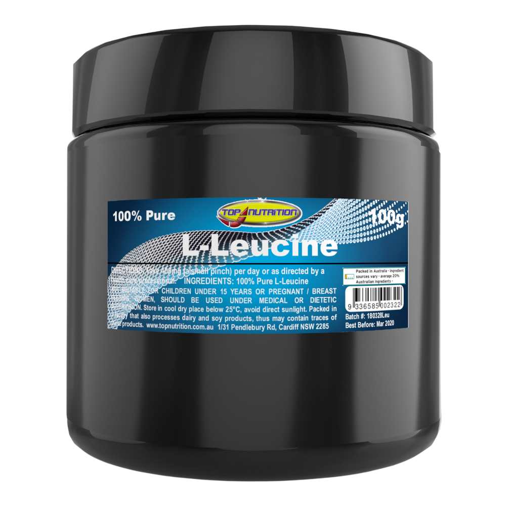 Top Nutrition 100% Pure L-Leucine 100g