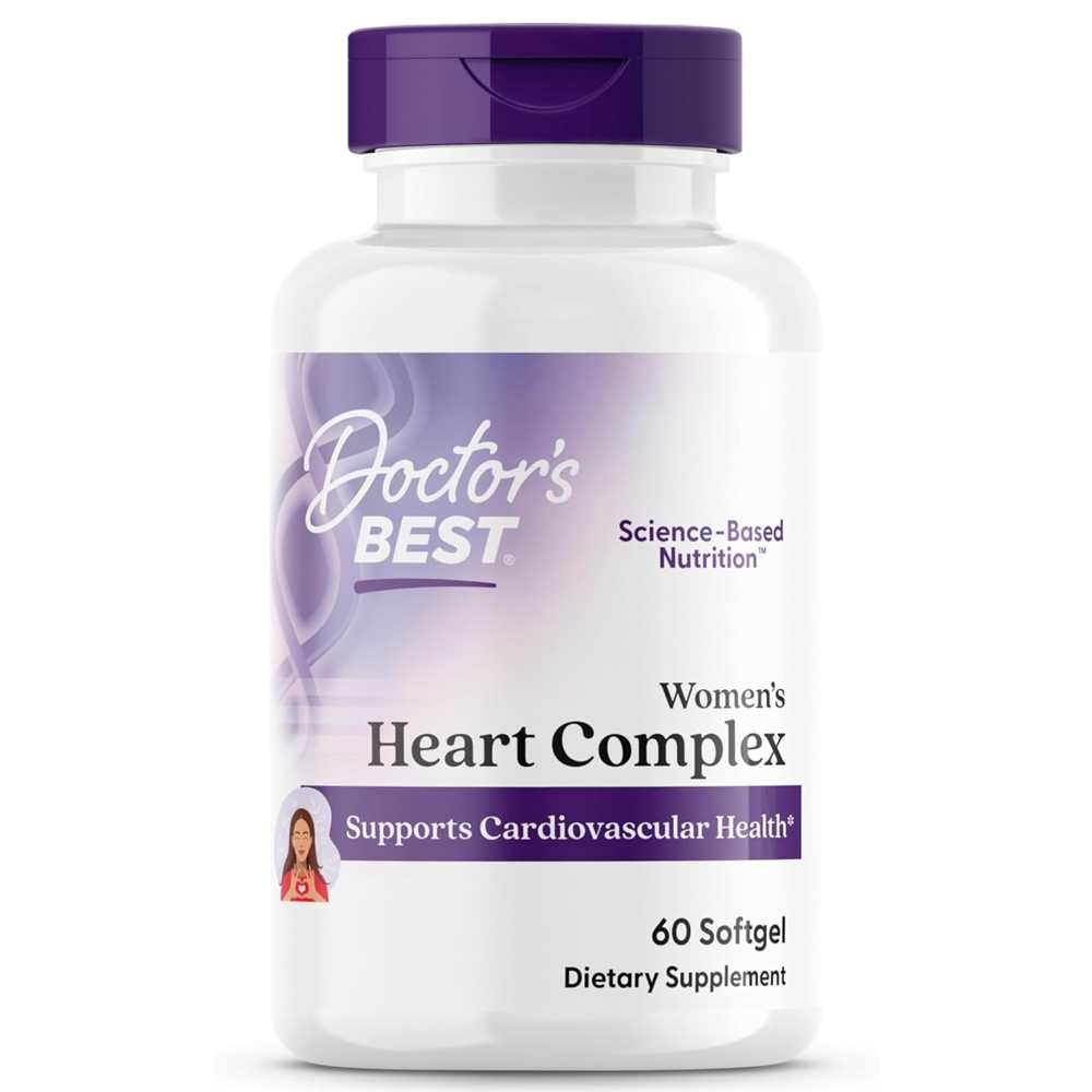 Doctor's Best Women's Heart Complex Softgels 60 Count