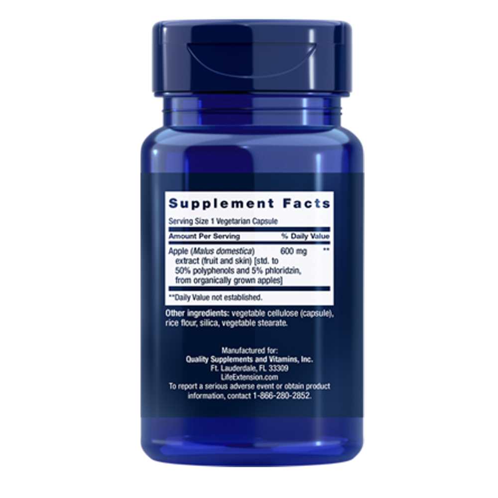 Life Extension AppleWise 600 mg – 30 Vegetarian Capsules