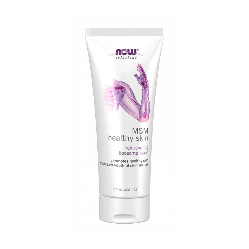 Now Foods Msm Healthy Skin Liposome Lotion – with Aloe Vera, Vitamin E & Herbal Extracts – Nourishing Body & Face Lotion – 237 M L