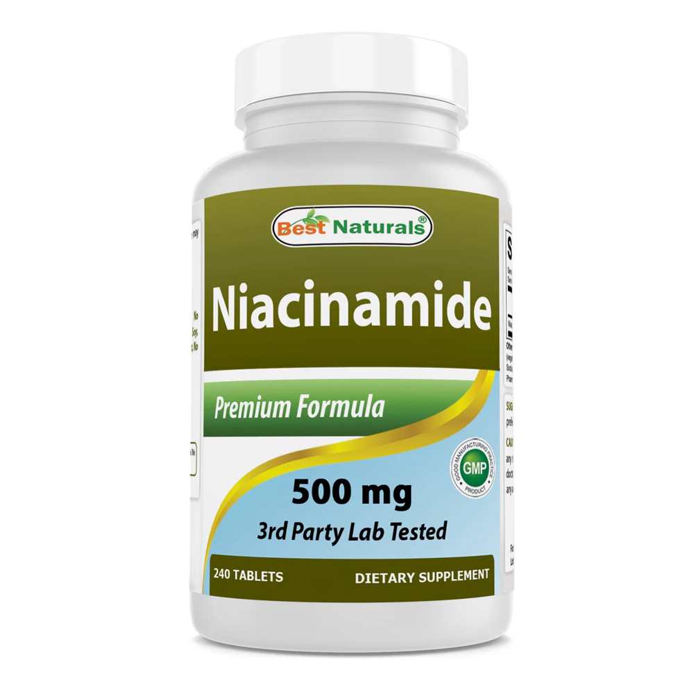 Best Naturals Niacinamide 500mg 240 Tablets