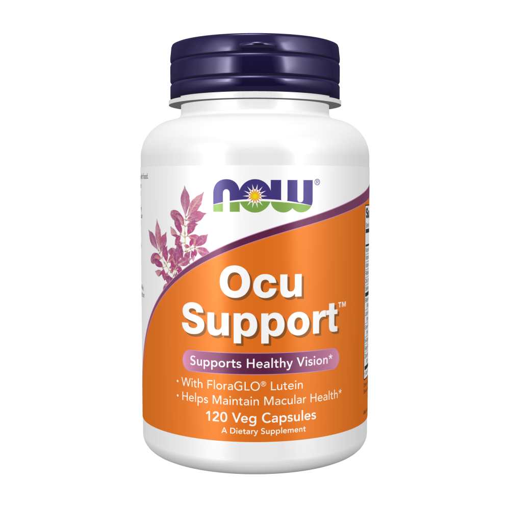 Now Foods Ocu Support™ – Vision Support with Flora Glo® Lutein – 120 Vegan Capsules