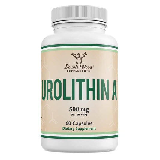Double Wood Urolithin A – 500mg – 60 Capsules