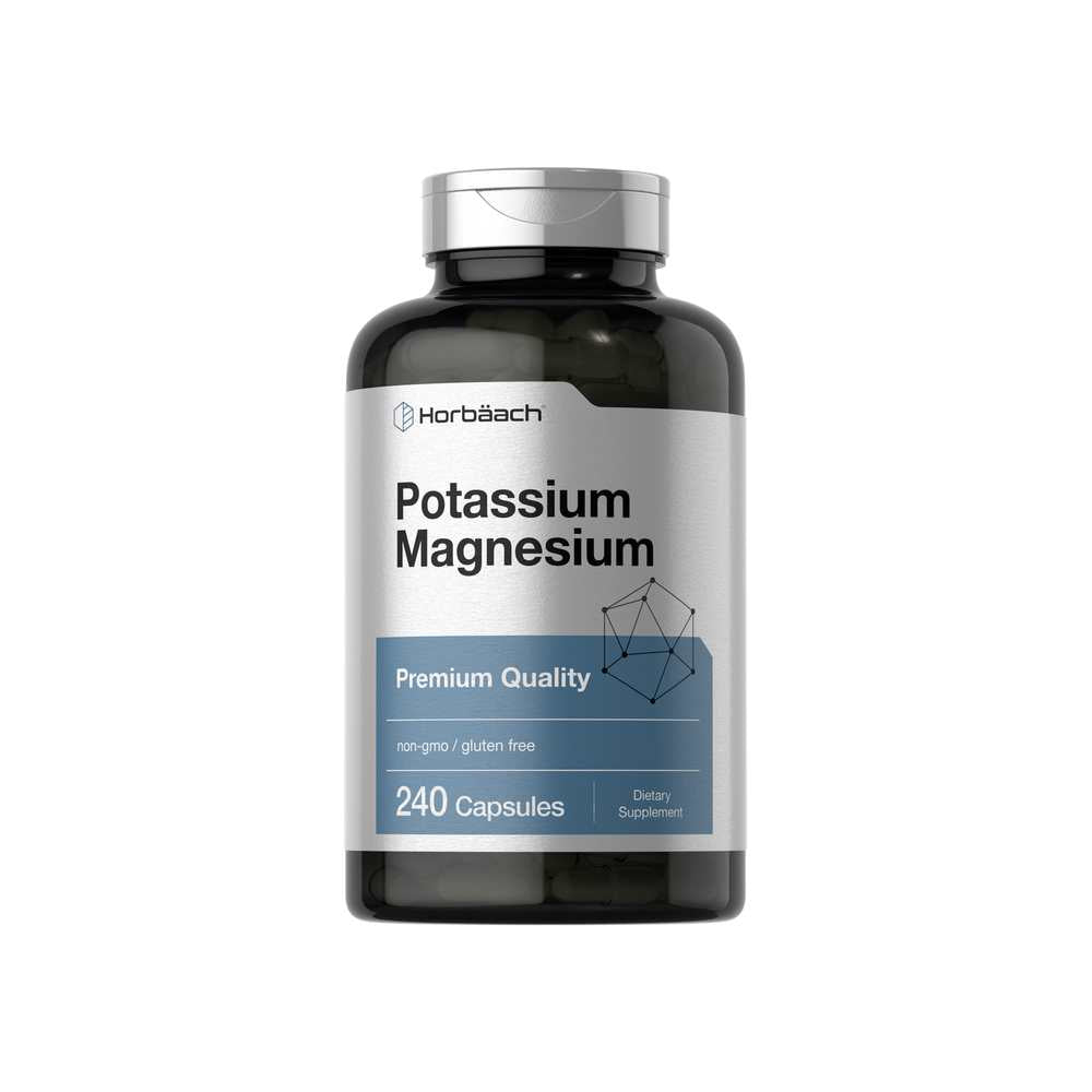 Horbäach Potassium Magnesium | 240 Capsules