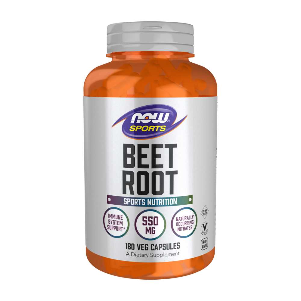 Now Sports Beet Root – Nitric Oxide Support – 180 Veg Capsules