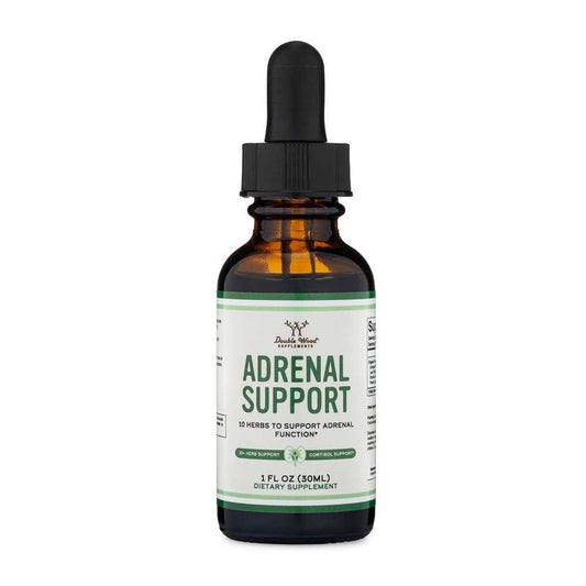 Double Wood Liquid Adrenal Support – Stress & Cortisol Balance Formula | 1 Fl Oz (30 M L)