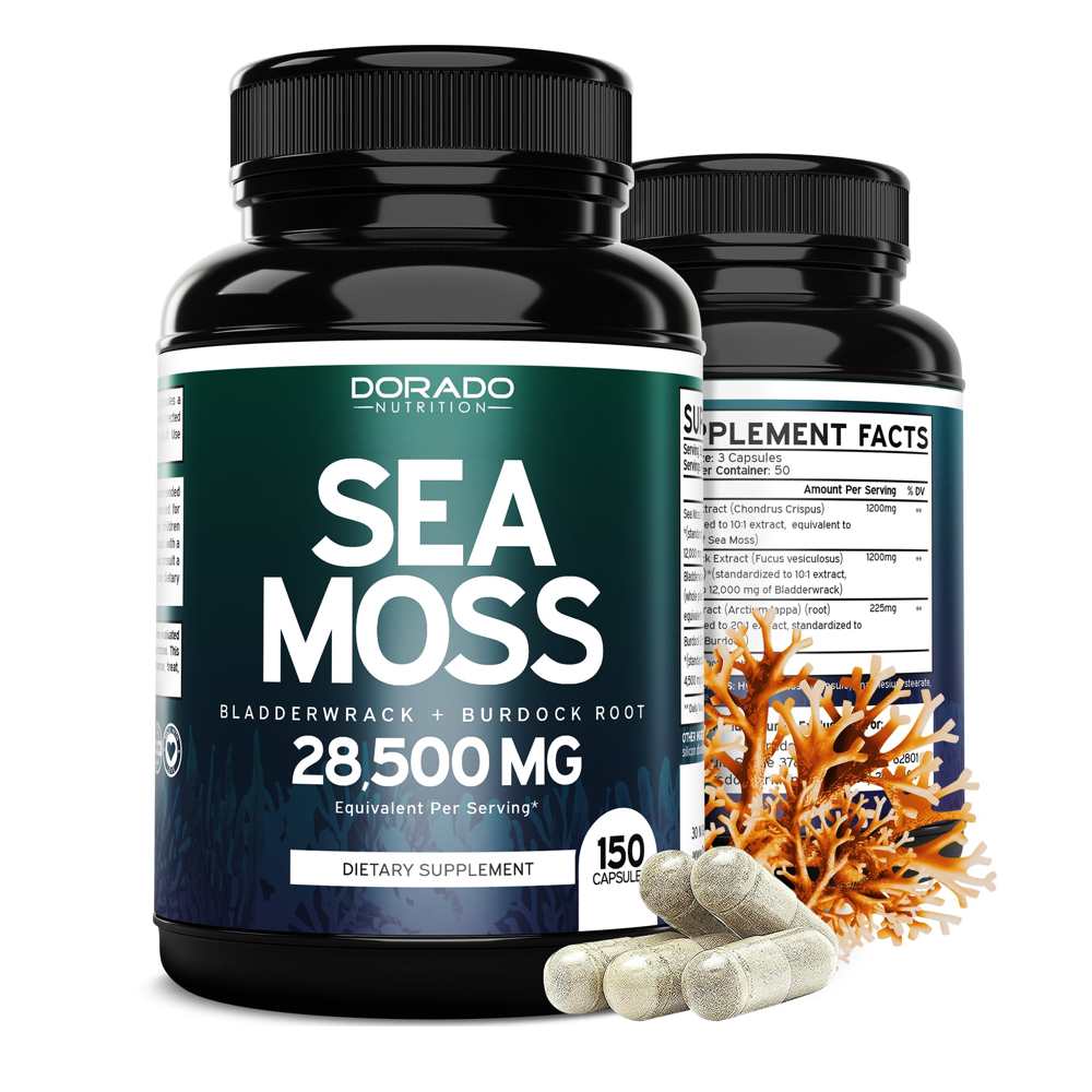 Dorado Nutrition Sea Moss 150 Capsules