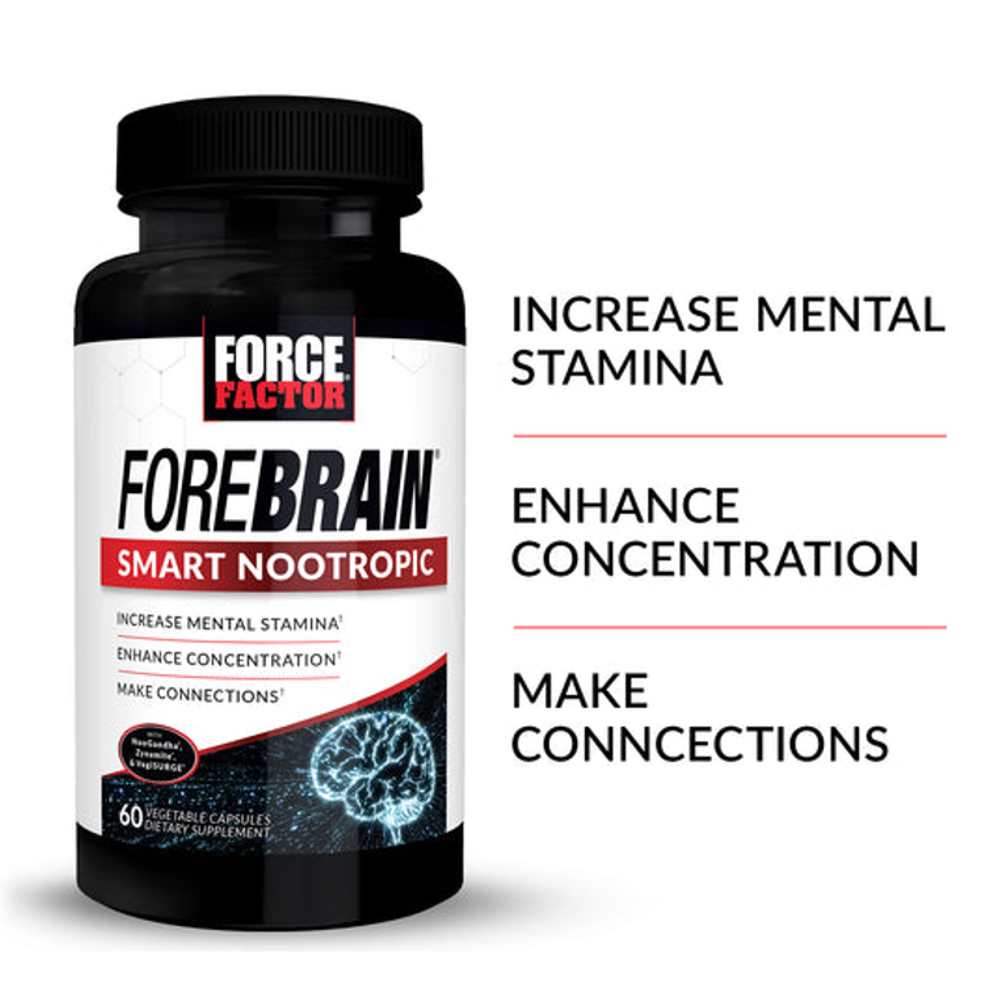 Force Factor Forebrain Smart Nootropic – 60 Capsules