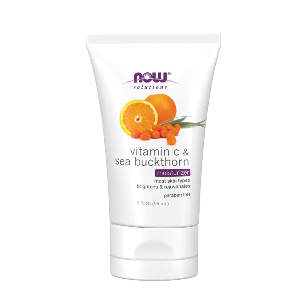 Now Foods Vitamin C & Sea Buckthorn Moisturizer – 59 mL