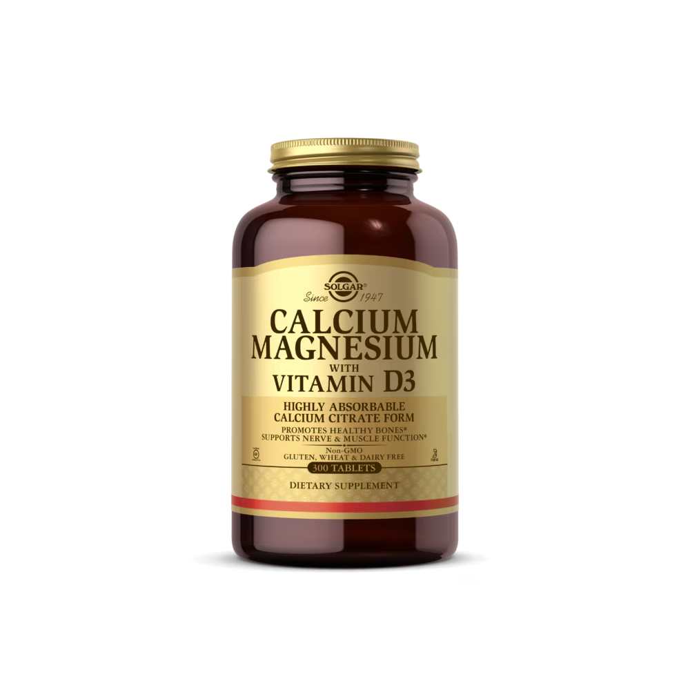 Solgar Calcium Magnesium with Vitamin D3 150 Tablets