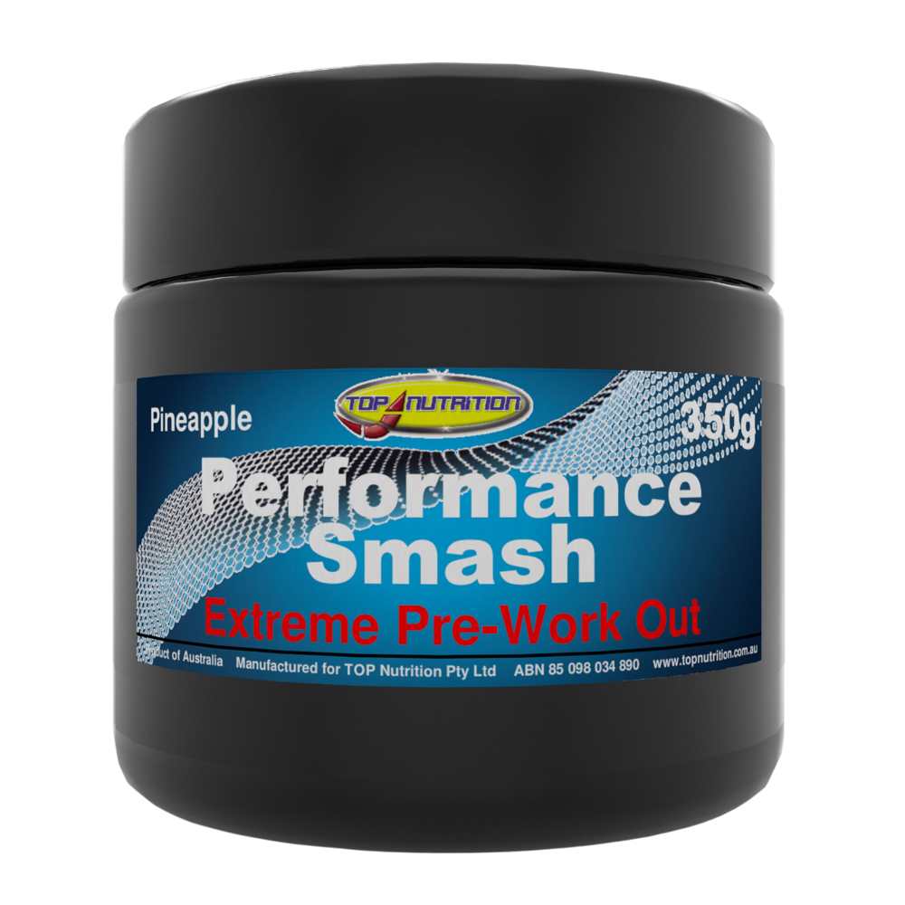Top Nutrition Performance Smash Pre-Workout Strawberry 350g
