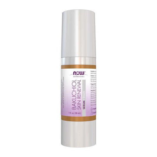 Now Foods Bakuchiol Skin Renewal – 1% Plant-Based Retinol Alternative – Face Serum – 30 M L